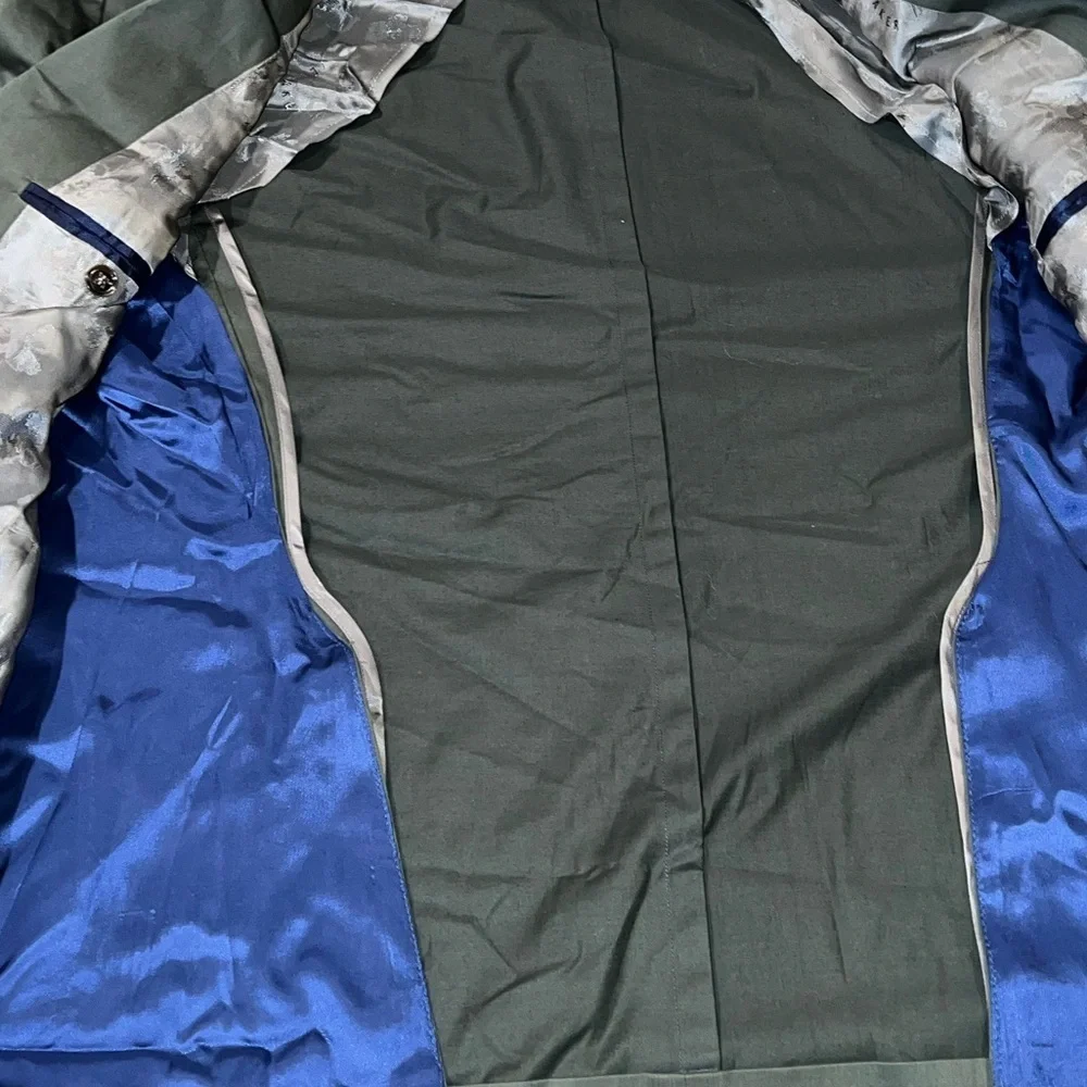 Men’s Ted Baker London suit.